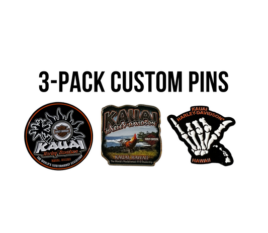 3-pk KHD Custom Pins
