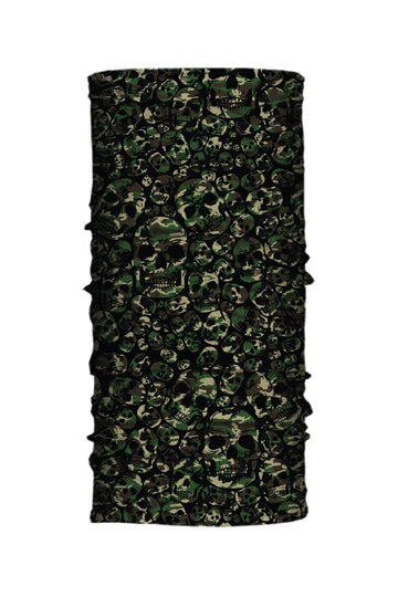 Green Skull Camo Light Weight EZ Tube