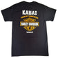 Kauai B&S Black Tee