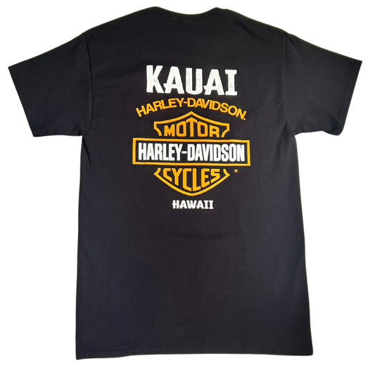 Kauai B&S Black Tee