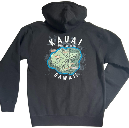 Kauai Map Hoodie