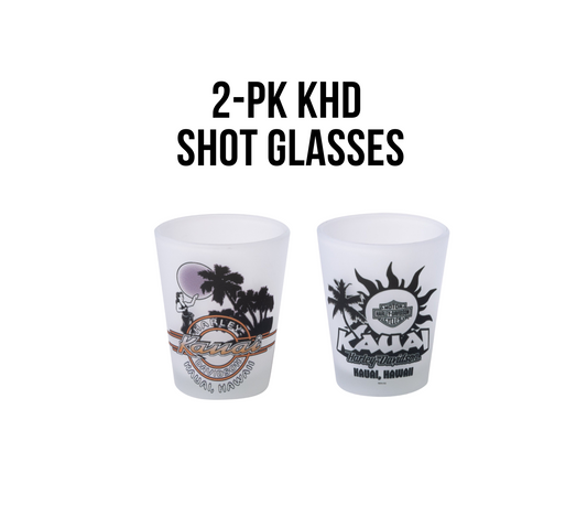 2-pk Short KHD Shot Glasses