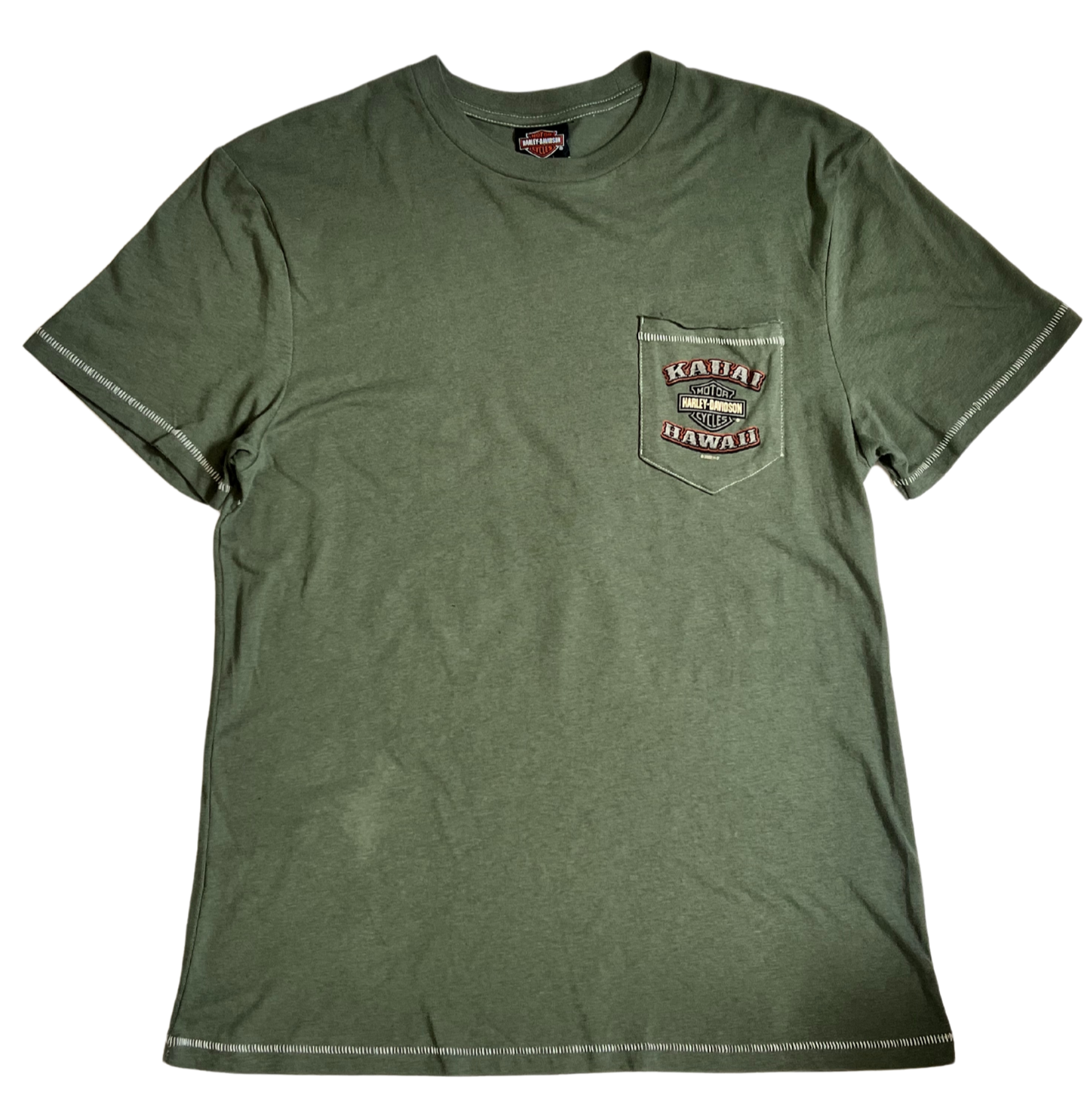 Power Hog Pocket Tee - Green