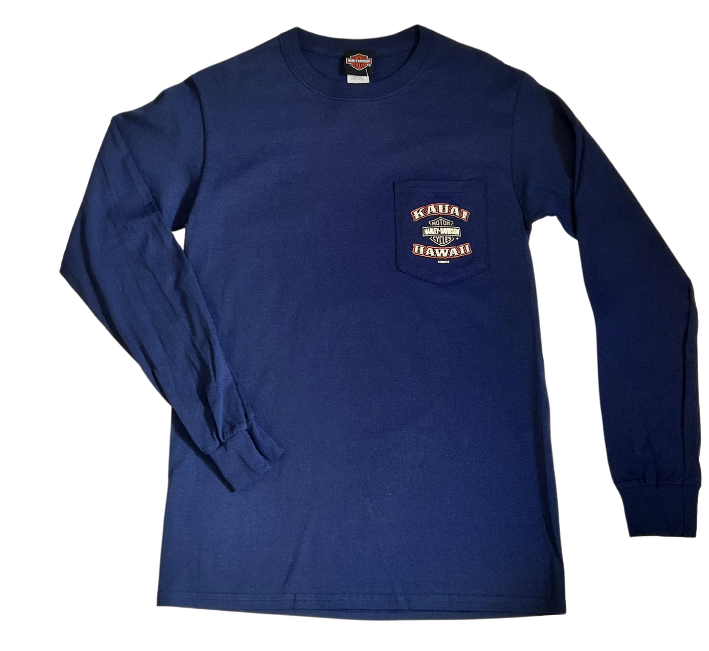 Power Hog Pocket Long Sleeve - Navy