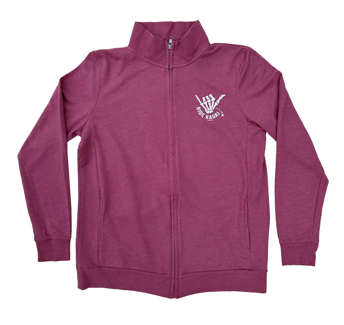 Ride Kauai Skeleflower Zip-Up