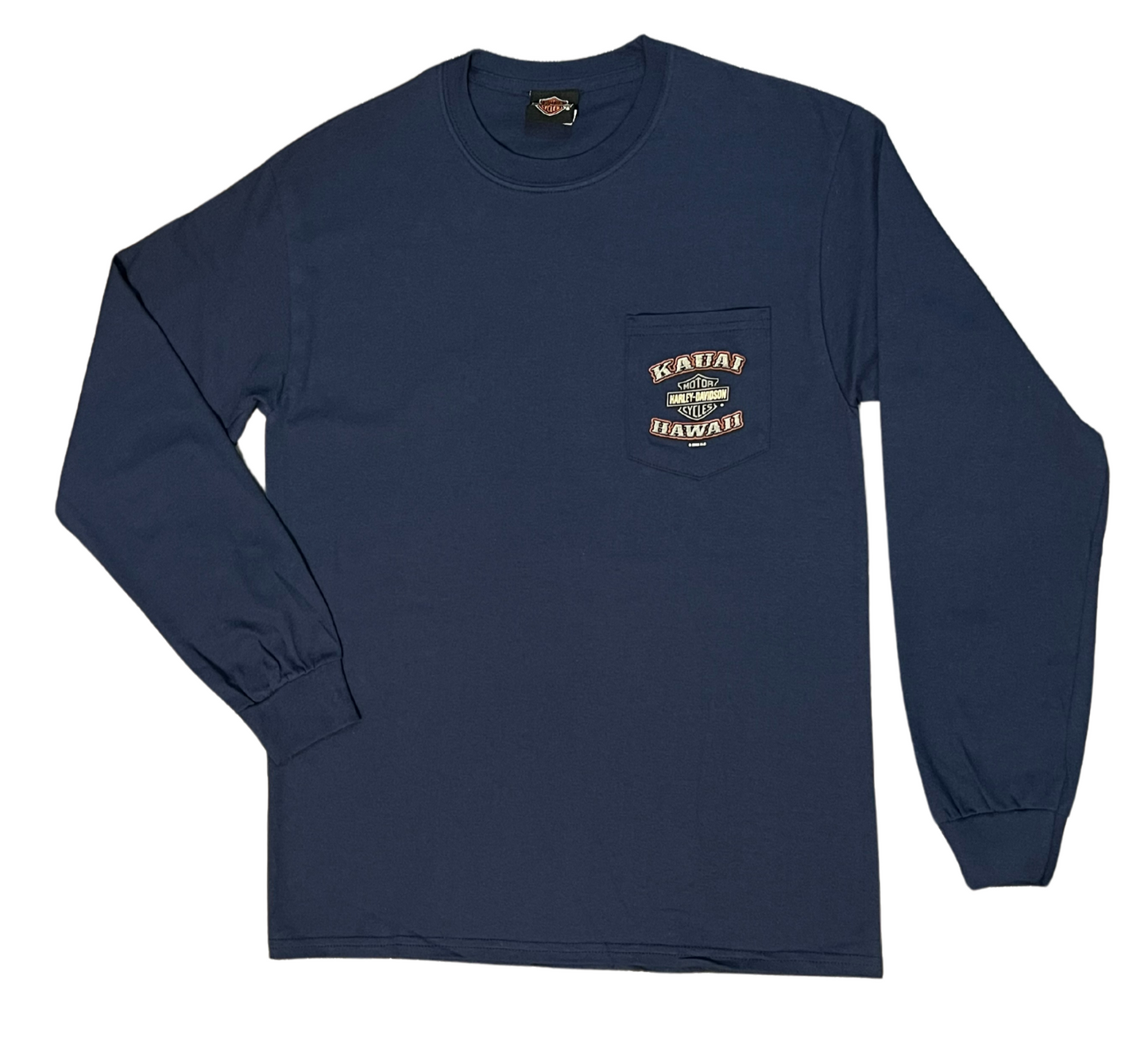 Power Hog Pocket Long Sleeve - Navy