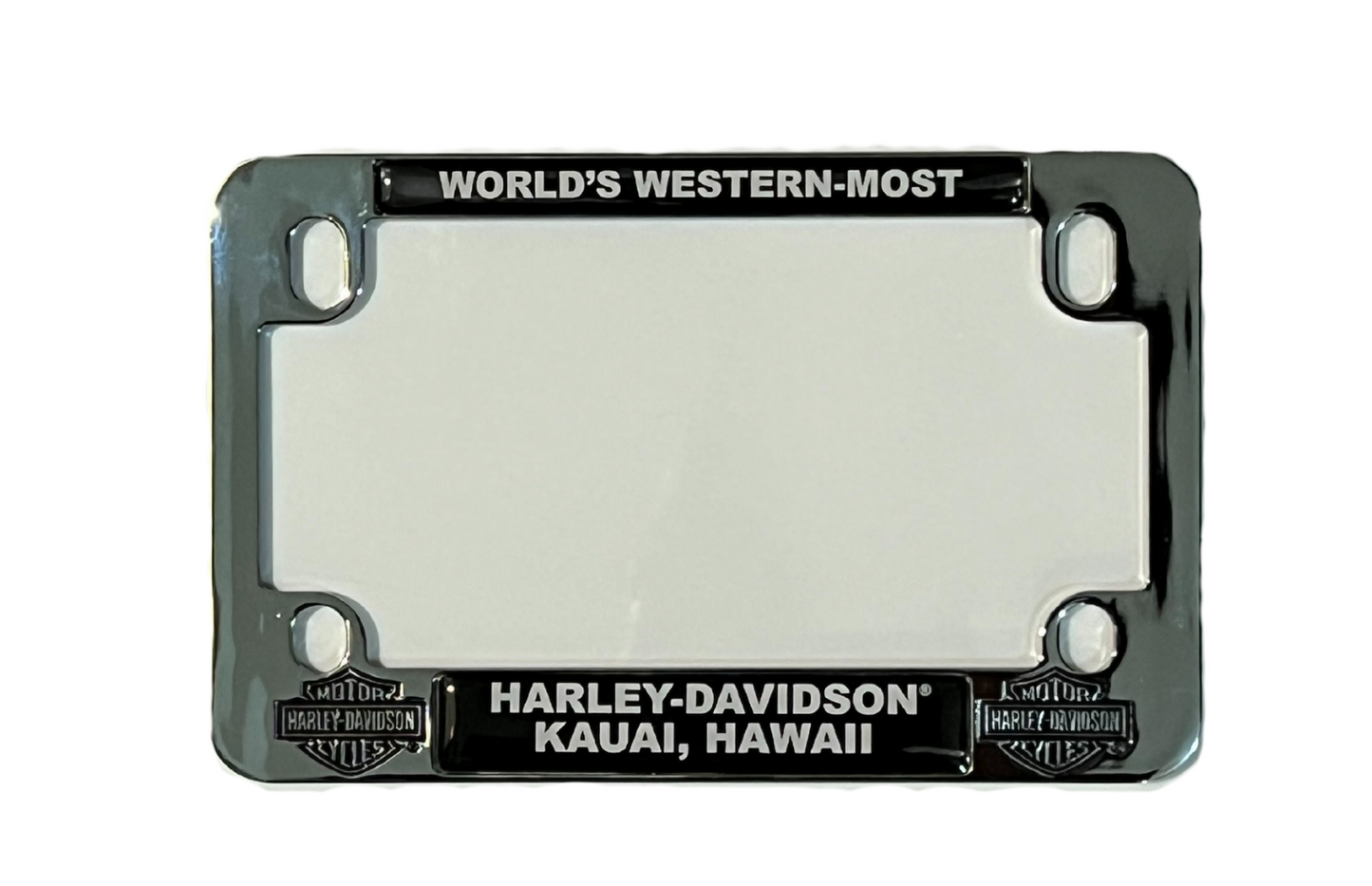 KHD Motorcycle License Plate Frame