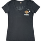 Kauai B&S Ladies Black Tee