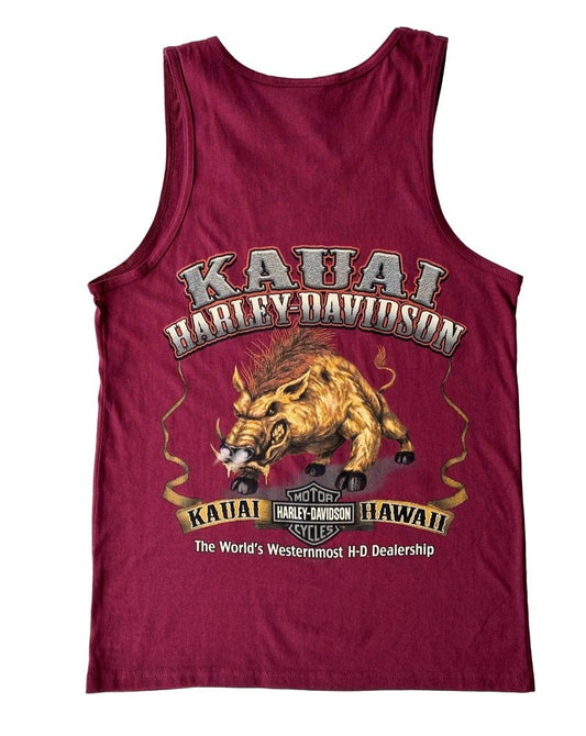 Power Hog Tank Top - Maroon