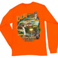 Hanalei Map Long Sleeve - Orange