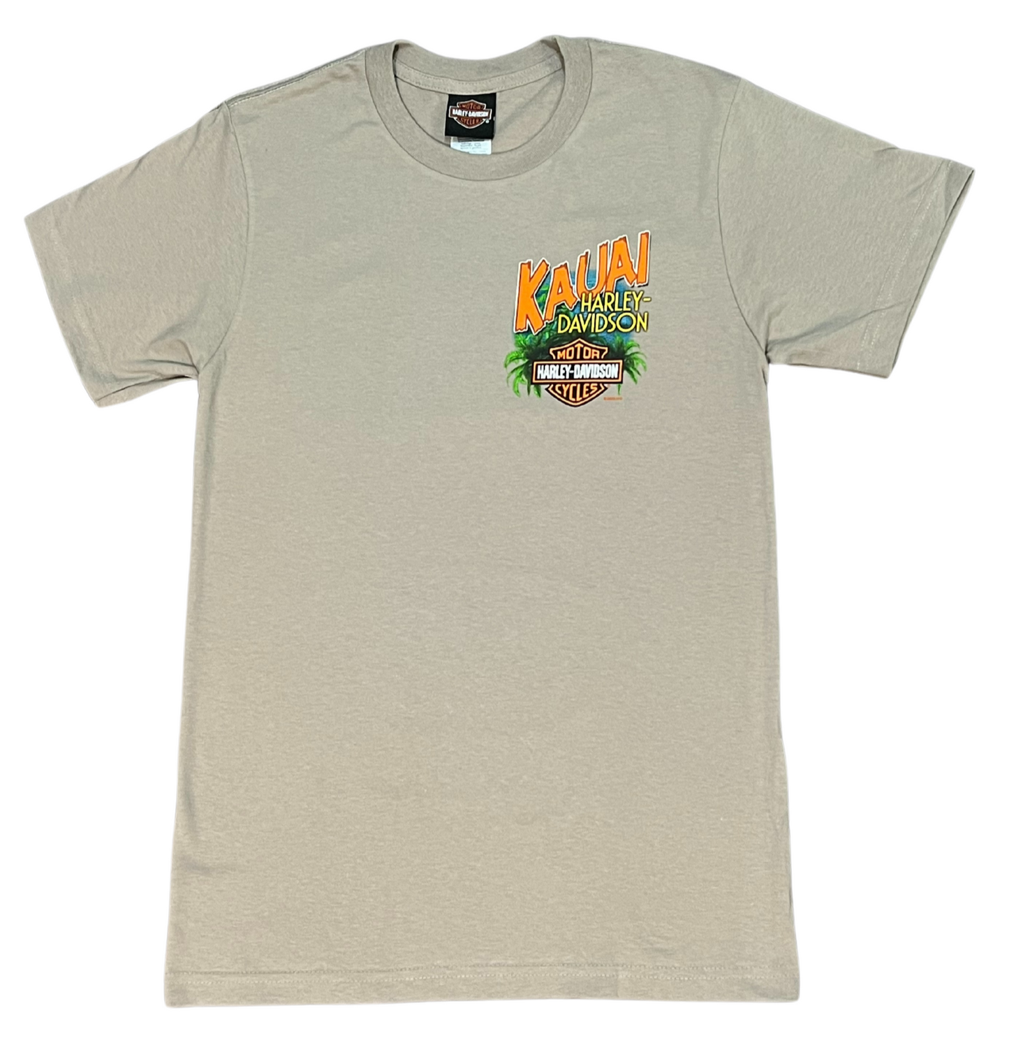 Hanalei Map Tee - Grey