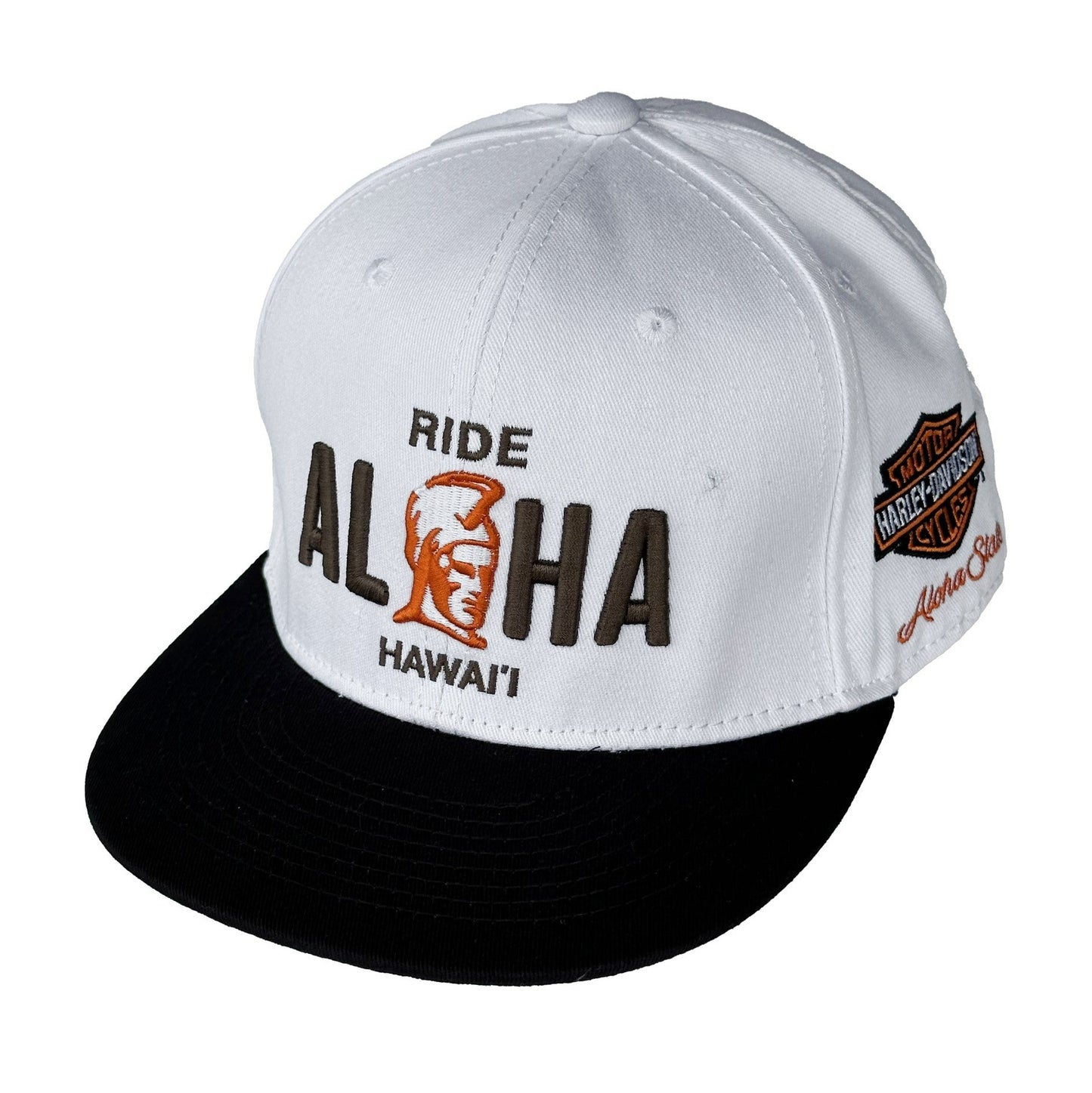 Ride Aloha Hat - White