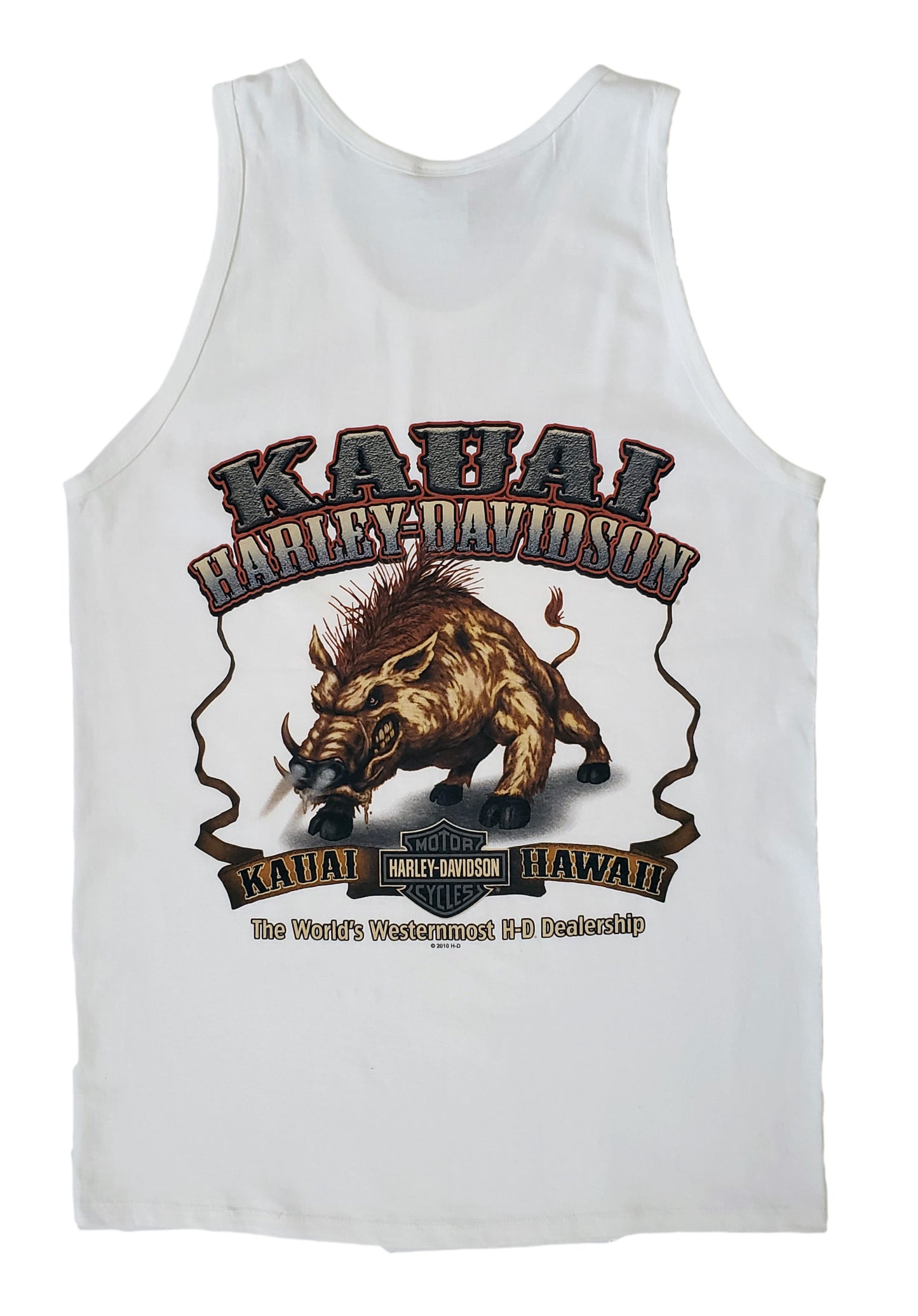 Power Hog Tank Top - White