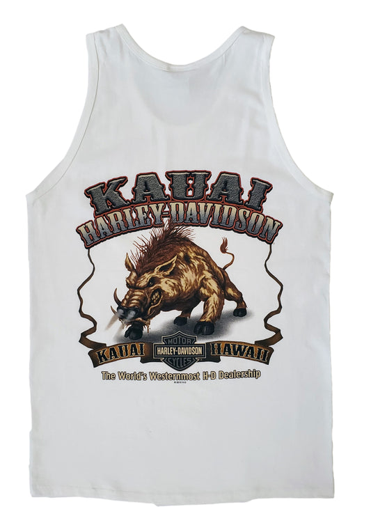 Power Hog Tank Top - White